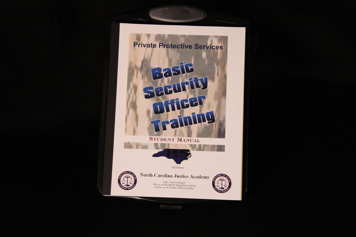 PPS BASIC SECURITY OFFICE TRAINING MANUAL STUDENT - 561 – North